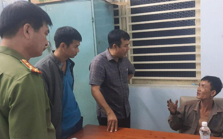 Một đối tượng trong nhóm liên quan vụ án.