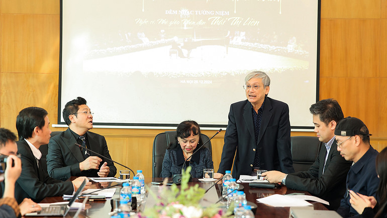 Kiến trúc sư Trần Thanh Bình chia sẻ về đêm nhạc.