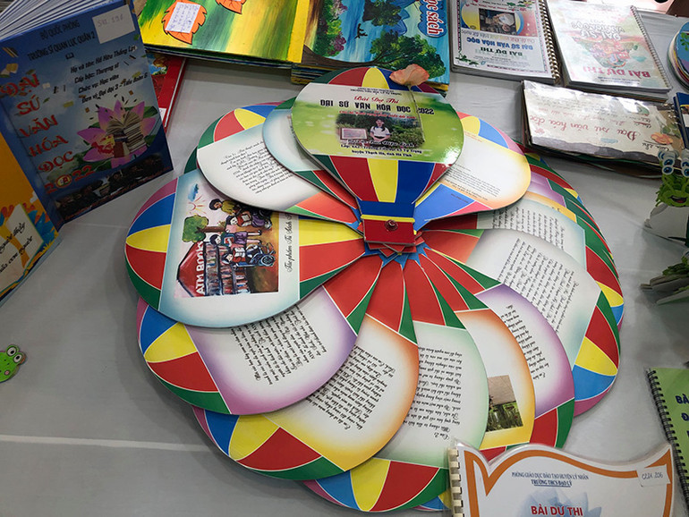 Một bài thi được trình bày rất bắt mắt.