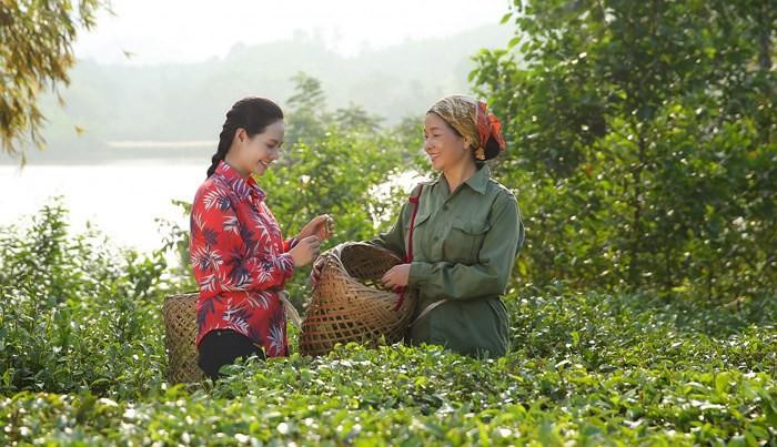 Lương Nguyệt Anh trong phim "Bình minh cuối con đường". (Ảnh: Internet)