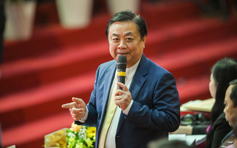 Bộ trưởng Nông nghiệp và Phát triển nông thôn Lê Minh Hoan