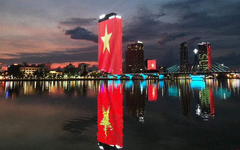 Một góc sông Hàn - Đà Nẵng.