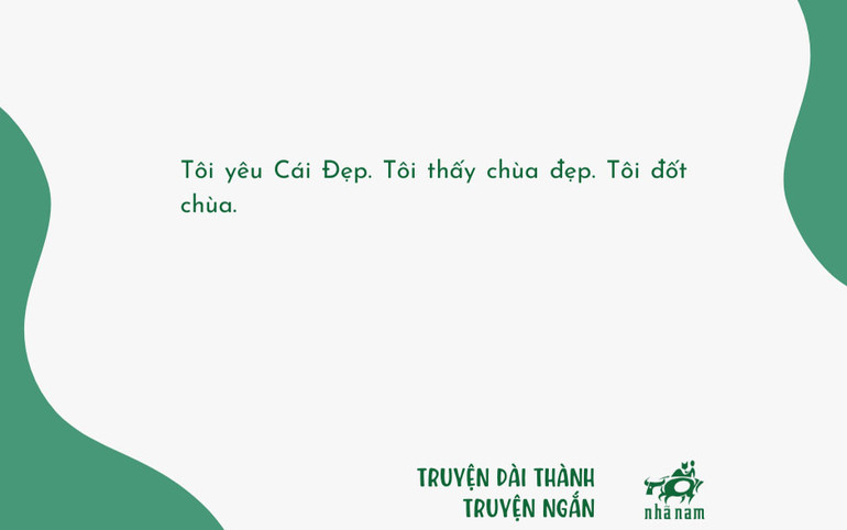 Bài thi giành giải Nhất tóm tắt "Kim Các Tự".