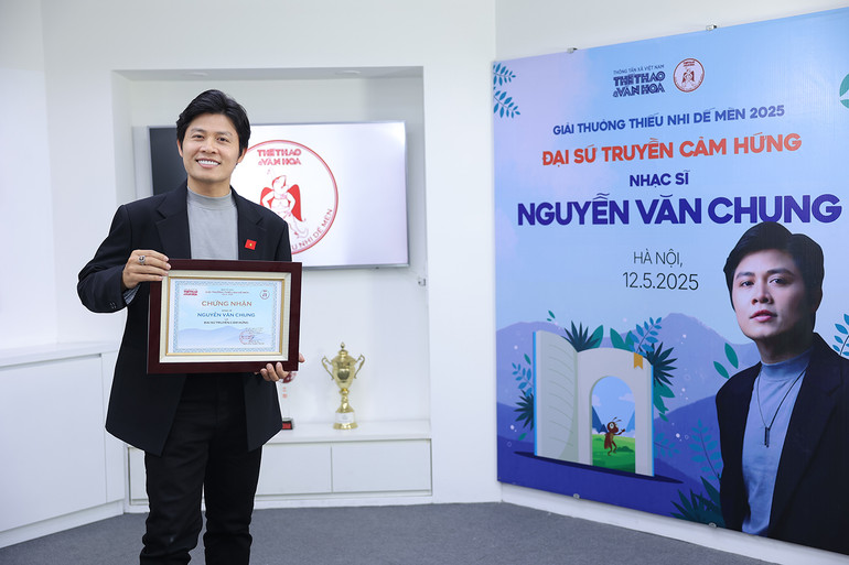 Với vai trò mới, nhạc sĩ Nguyễn Văn Chung mong muốn lan tỏa tinh thần sáng tạo dành cho trẻ em.