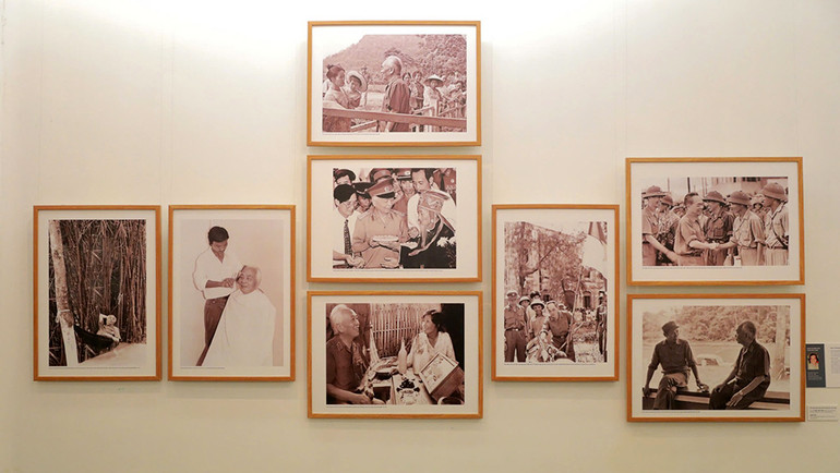 Một số tác phẩm nhiếp ảnh tại triển lãm.