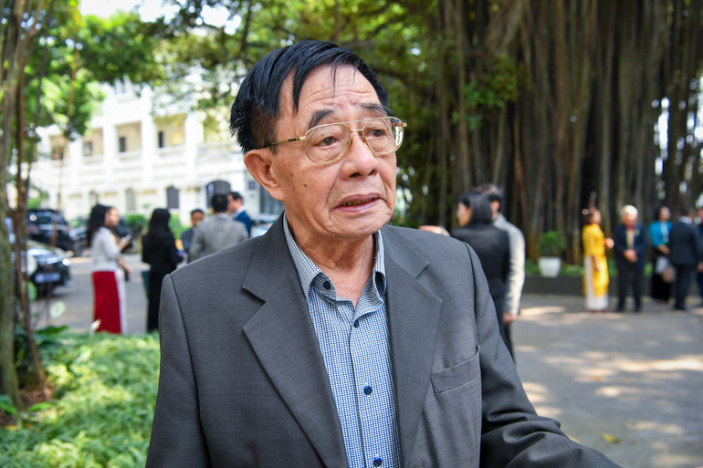 Đạo diễn, NSND Đặng Xuân Hải. (Ảnh: THÀNH ĐẠT)