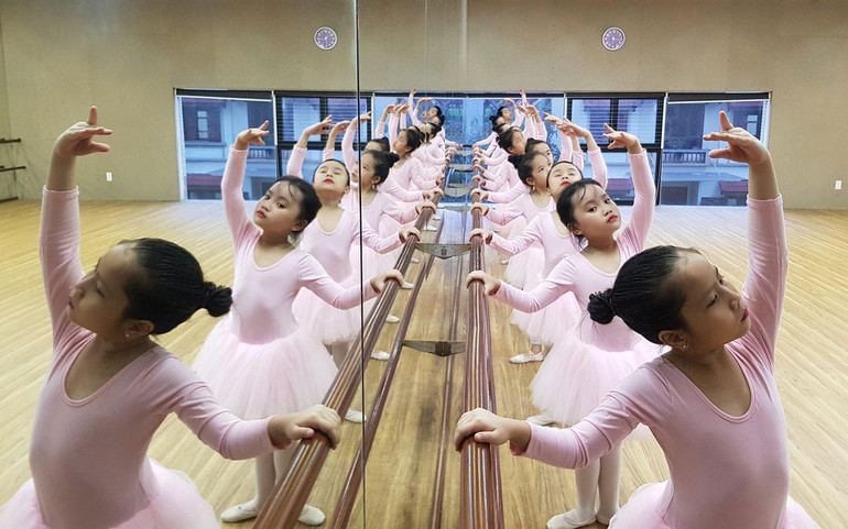 Các diễn viên ballet nhỏ tuổi sẽ tham gia vở nhạc kịch.