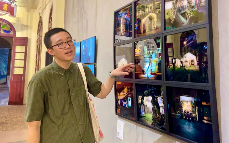 Nhiếp ảnh gia Lê Xuân Phong giới thiệu về tác phẩm “Tương lai hoàn thành”.