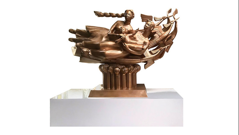 Tác phẩm “Cội nguồn hạnh phúc”.