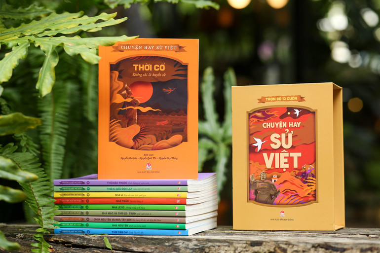 Bộ sách "Chuyện hay sử Việt".