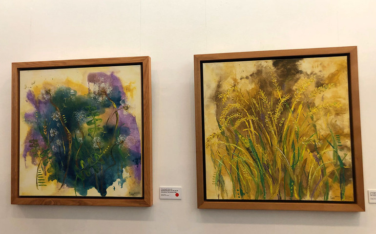 Tranh của Hoàng Nguyễn Khánh Linh.