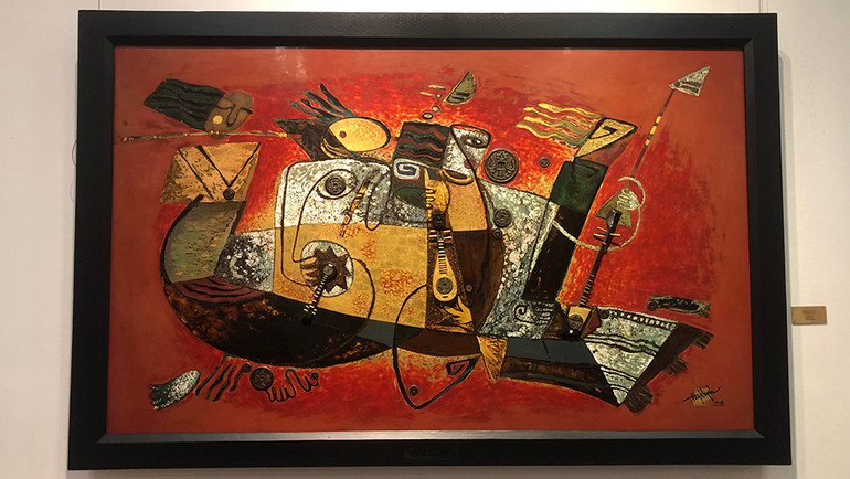 Bức "Những tố nữ".