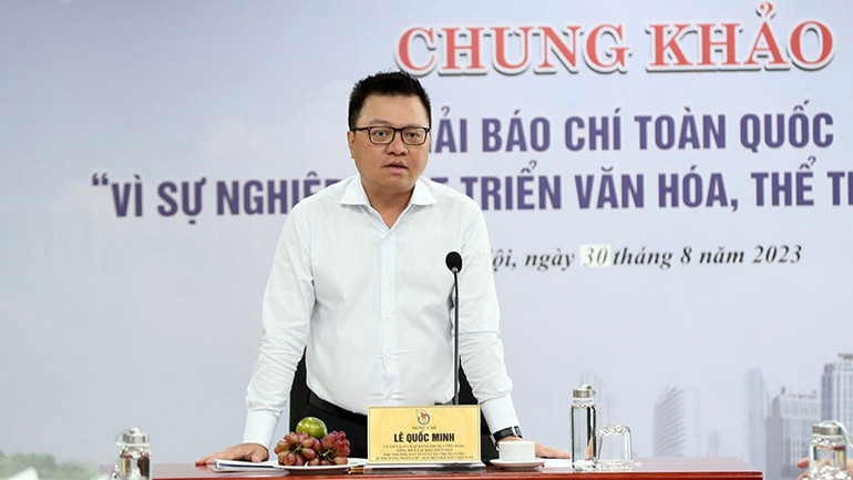 Đồng chí Lê Quốc Minh phát biểu. Đồng chí Lê Quốc Minh phát biểu.