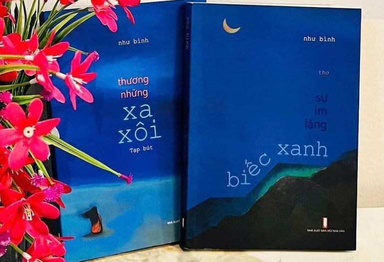 Tập thơ “Sự im lặng biếc xanh” và tập tùy bút “Thương những xa xôi”.