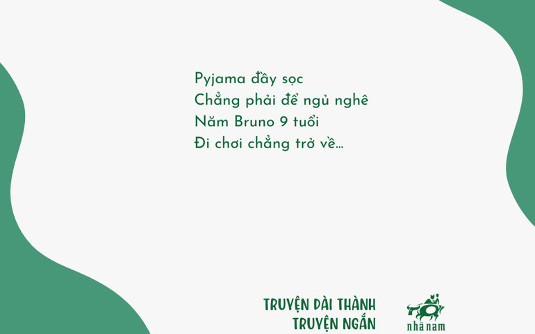 Bài thi giành giải Ba với tác phẩm "Chú bé mặc pijama sọc".