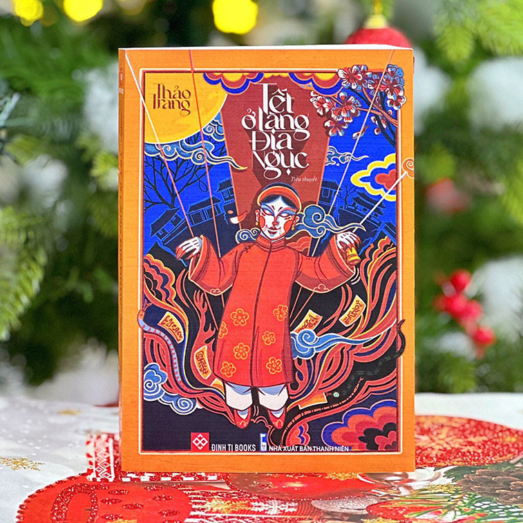 Tiểu thuyết “Tết ở làng Địa Ngục”. (Ảnh: Đinh Tị Books)