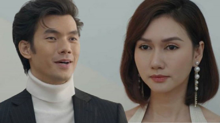 Hương Giang và Nhan Phúc Vinh trong "Đừng làm mẹ cáu".