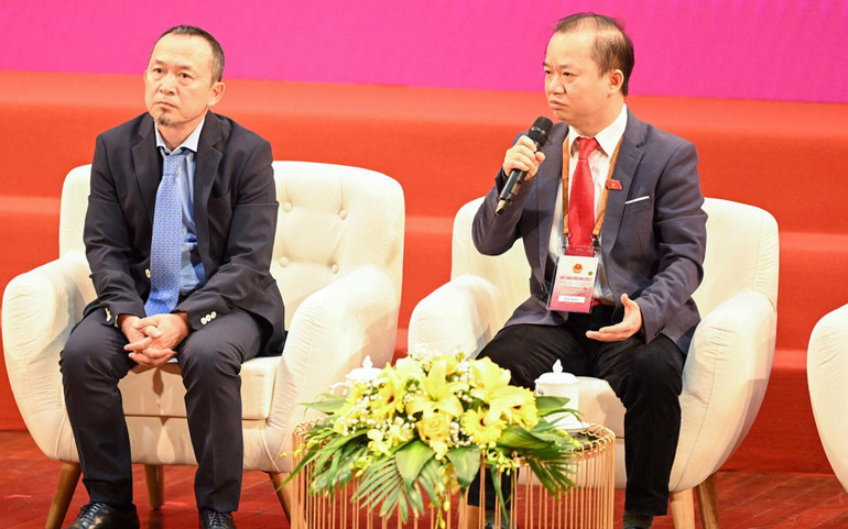 PGS.TS Bùi Hoài Sơn chia sẻ về cơ chế thúc đẩy phát triển văn hóa.