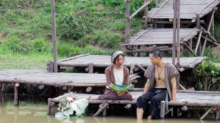 Lâm Thanh Mỹ trong tạo hình Cám. Lâm Thanh Mỹ trong tạo hình Cám.