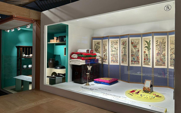 Một góc nhỏ trong Trưng bày. Một góc nhỏ trong Trưng bày.