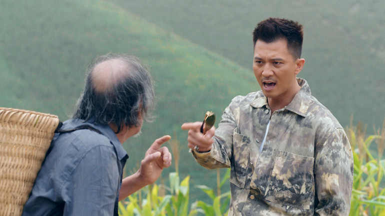 Diễn viên Hà Việt Dũng vào vai phản diện trong phim.