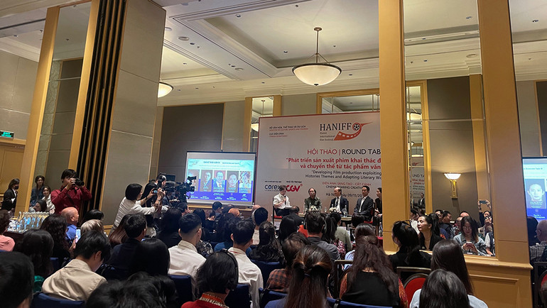 Hội thảo thu hút đông đảo các nhà làm phim, khán giả...
