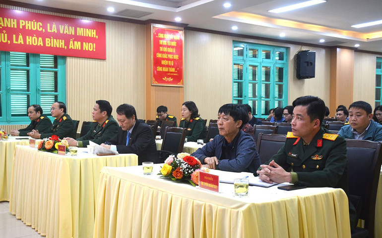 Buổi lễ ra mắt bộ sách nhân kỷ niệm 100 năm Ngày sinh Trung tướng Đồng Sỹ Nguyên.