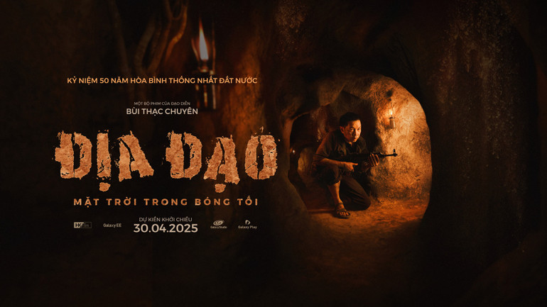 Poster phim "Địa Đạo: Mặt trời trong bóng tối".