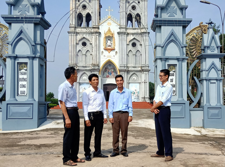 Giáo xứ Thuận Nghiệp, xã Bách Thuận (huyện Vũ Thư, tỉnh Thái Bình) nhiều năm không có ma túy, không có tệ nạn xã hội.