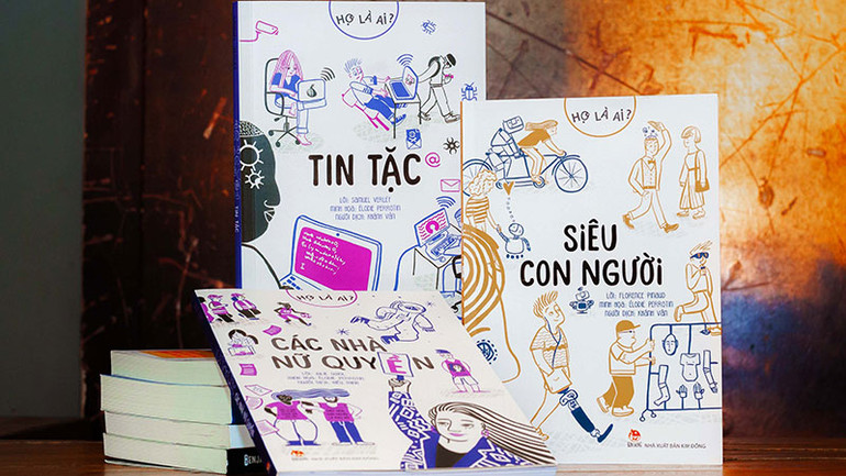 Bộ sách “Họ là ai?”.