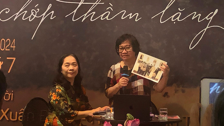 Họa sĩ Đặng Thị Khuê chia sẻ những bức ảnh về danh họa Dương Bích Liên.