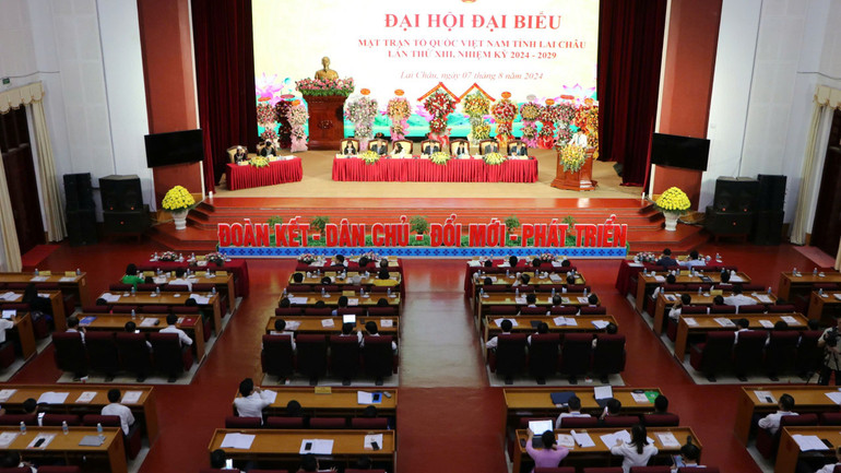 Đại hội đại biểu Mặt trận Tổ quốc Việt Nam tỉnh Lai Châu lần thứ XIII, nhiệm kỳ 2024-2029. Đại hội đại biểu Mặt trận Tổ quốc Việt Nam tỉnh Lai Châu lần thứ XIII, nhiệm kỳ 2024-2029.