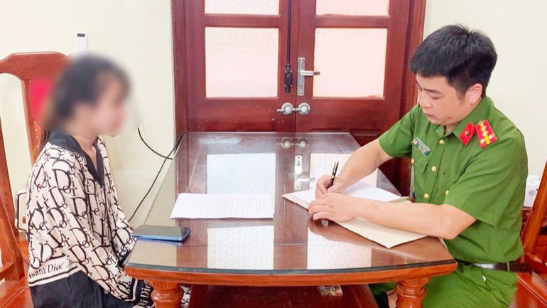 Cháu P. được cơ quan chức năng tỉnh Lai Châu giải cứu thành công sau một thời gian bị lừa đưa sang lao động tại Myanmar. (Ảnh: Công an Lai Châu)