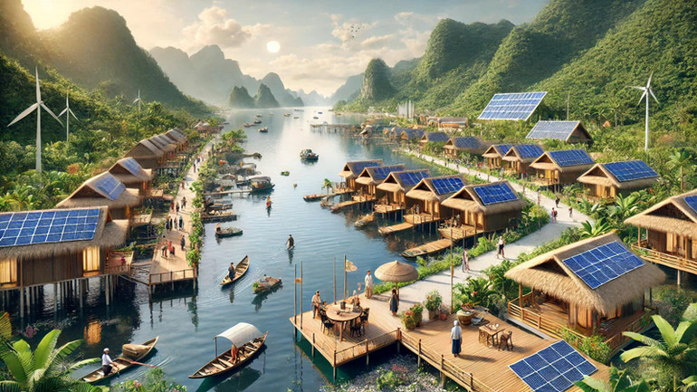 Vịnh Pá Khôm và quy hoạch phát triển trong thời gian tới.