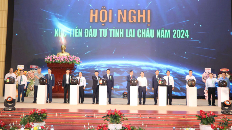 Khai mạc Hội nghị xúc tiến đầu tư tỉnh Lai Châu năm 2024.
