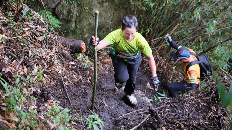 Các Vận động viên tranh tài ở quãng đường 6,6km với độ cao chinh phục là 2.852m