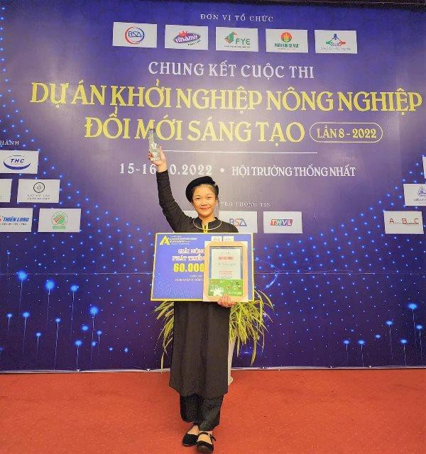 Tố Mười giành giải trong Cuộc thi “Dự án Khởi nghiệp Nông nghiệp - đổi mới sáng tạo” lần 8, năm 2022.