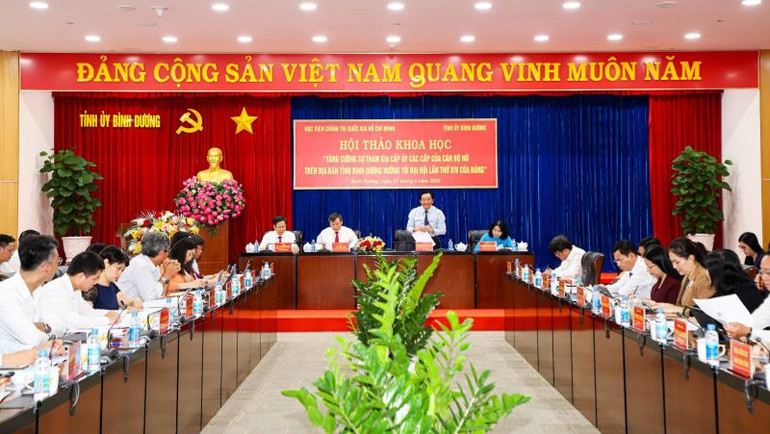 Toàn cảnh hội thảo. Toàn cảnh hội thảo.