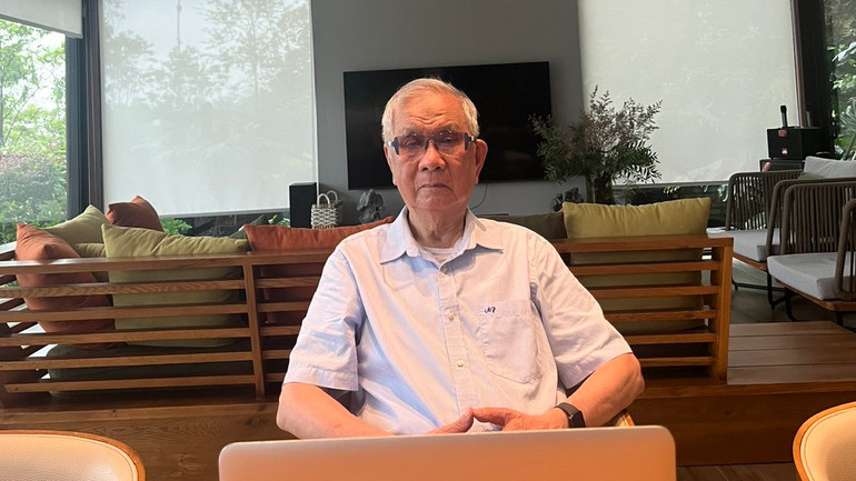 Nguyên Bộ trưởng Ngoại giao Nguyễn Dy Niên. Ảnh: THANH THỂ