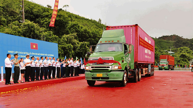 Hàng hóa xuất khẩu qua lối thông quan Bắc Phong Sinh (Việt Nam) - Lý Hỏa (Trung Quốc). Hàng hóa xuất khẩu qua lối thông quan Bắc Phong Sinh (Việt Nam) - Lý Hỏa (Trung Quốc).