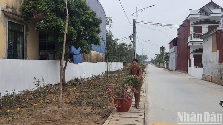 Xây dựng nông thôn mới đã góp phần tạo nên sự thay đổi mạnh mẽ, diện mạo nông thôn đã có nhiều khởi sắc.