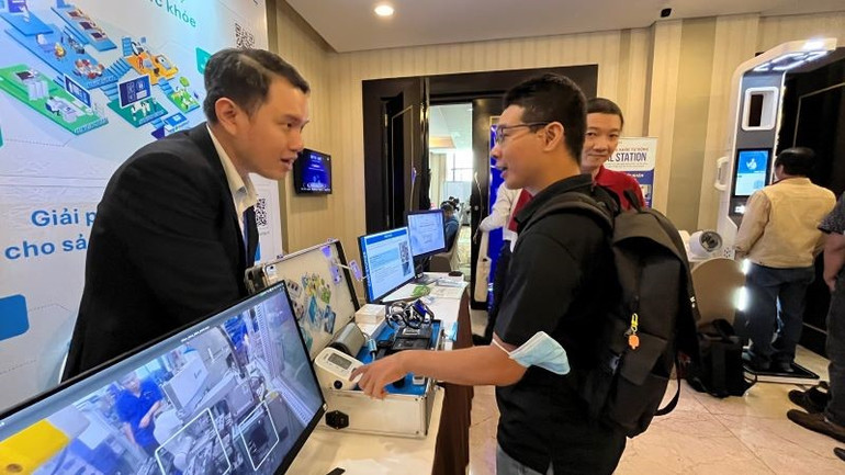 Doanh nghiệp chia sẻ giải pháp thu thập dữ liệu sức khoẻ người dân.