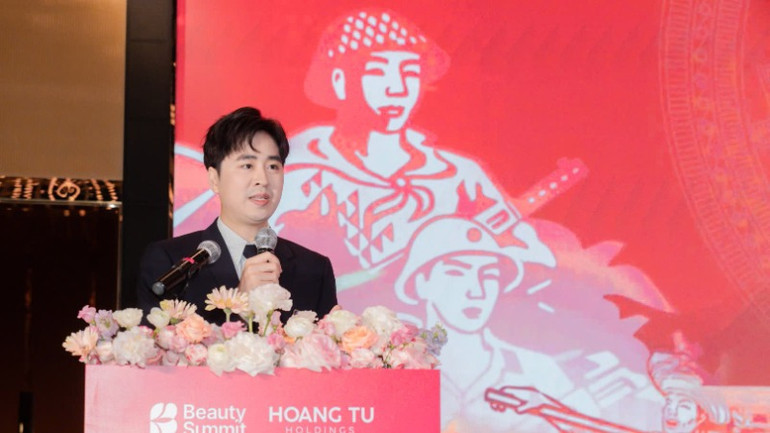 Ông Thân Minh Hoàng, Trưởng Ban tổ chức giới thiệu những nét nổi bật của Beauty Summit 2025.