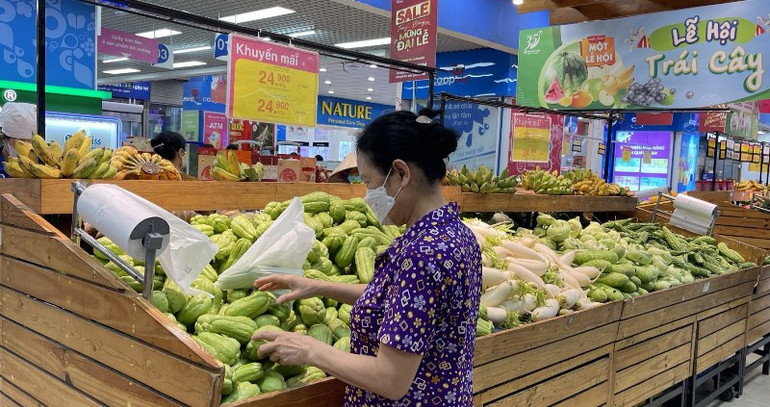 Các siêu thị Co.opmart ở miền bắc luôn cung ứng đầy đủ hàng hóa thiết yếu