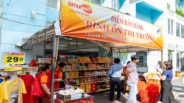 SATRA sẽ tổ chức các hoạt động bán hàng lưu động nhằm cung ứng hàng hóa, các mặt hàng thiết yếu cho người lao động và công đoàn viên tại các đơn vị.