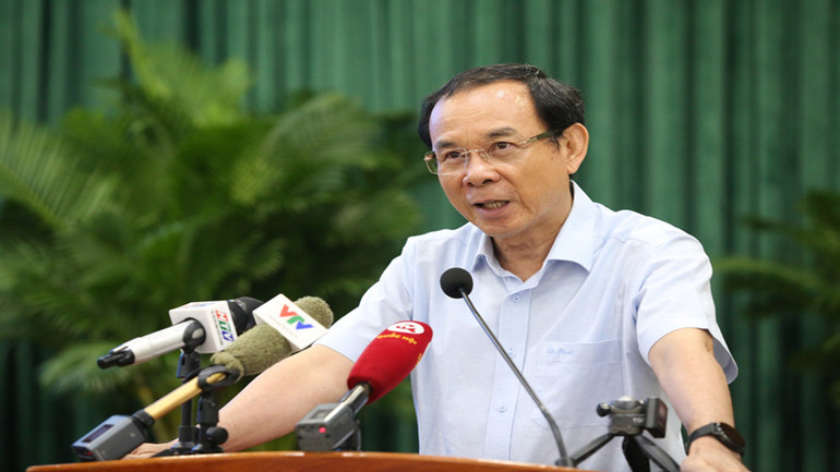 Đồng chí Nguyễn Văn Nên phát biểu chỉ đạo tại hội nghị