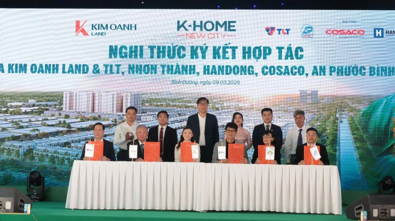Ký kết hợp tác với các nhà thầu xây dựng dự án K-Home New City đúng tiến độ đề ra với chất lượng tốt nhất.