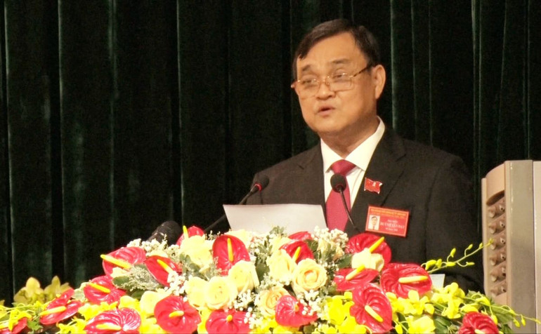 Đồng chí Huỳnh Tấn Đạt phụ trách điều hành hoạt động Đảng bộ thành phố Biên Hòa từ tháng 1/5/2023.