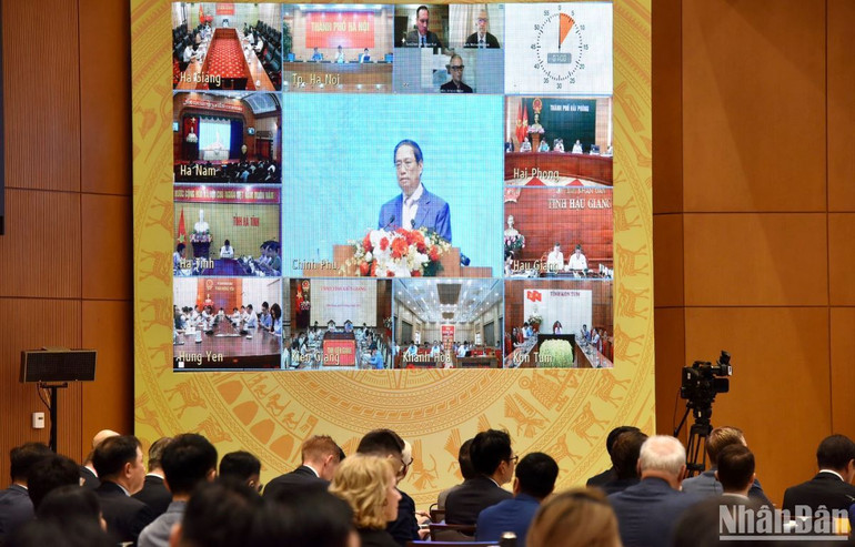 Quang cảnh hội nghị.