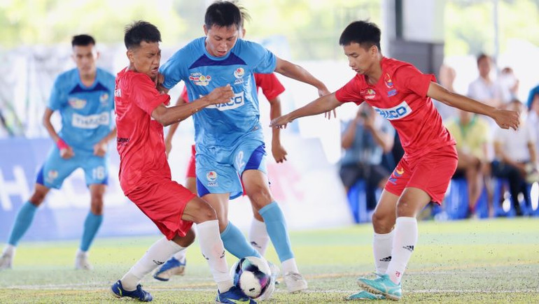 Chiến thắng 6-2 trước đội Công đoàn Dầu khí Việt Nam, đội Công đoàn Hải phòng giành ngôi Vô địch của giải. Chiến thắng 6-2 trước đội Công đoàn Dầu khí Việt Nam, đội Công đoàn Hải phòng giành ngôi Vô địch của giải.